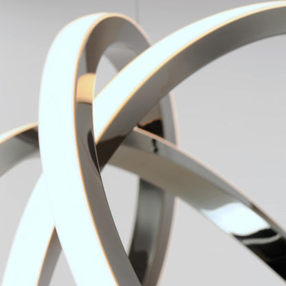 Signature 41" Wide LED Abstract Chandelier