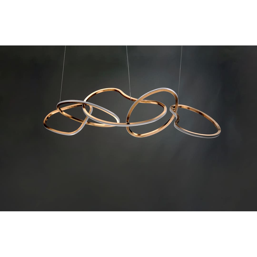 Unity 55" Wide LED Abstract Chandelier