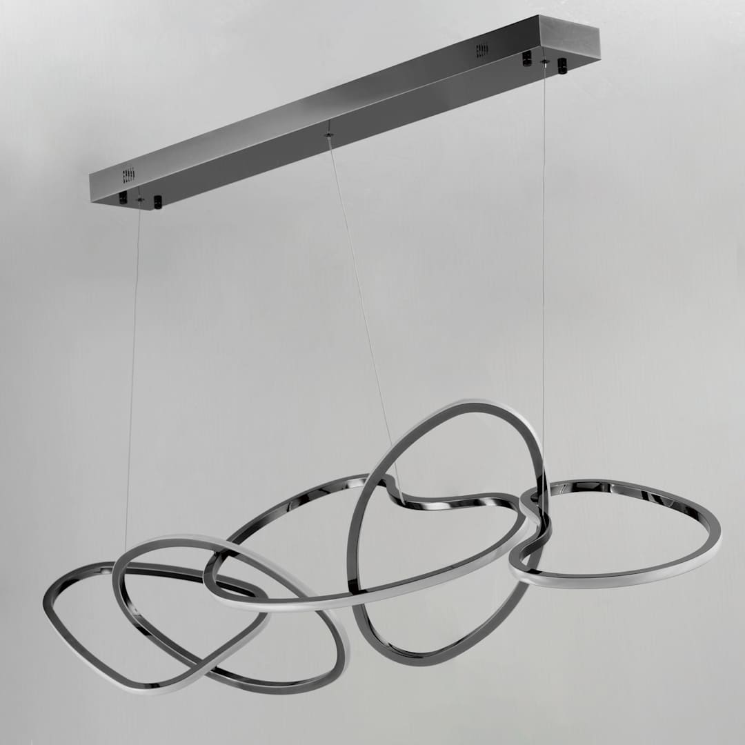 Unity 55" Wide LED Abstract Chandelier