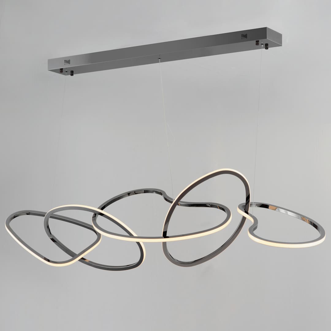 Unity 55" Wide LED Abstract Chandelier