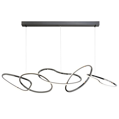 Unity 55" Wide LED Abstract Chandelier