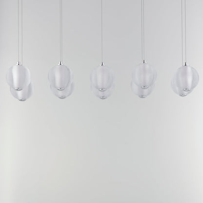 Rhythm 34" Wide LED Linear Chandelier