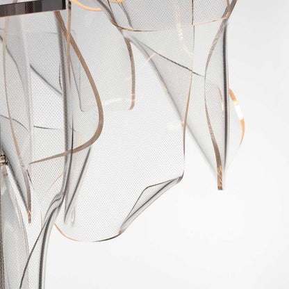 Rinkle 36" Wide LED Multi Light Abstract Pendant