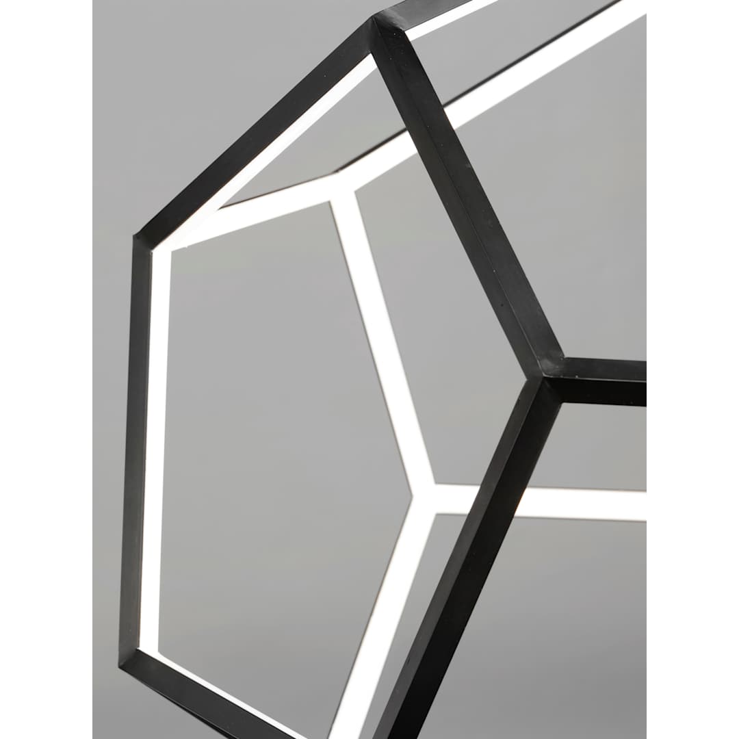 Penta 40" Wide LED Globe Chandelier