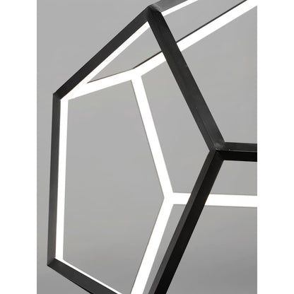 Penta 40" Wide LED Globe Chandelier