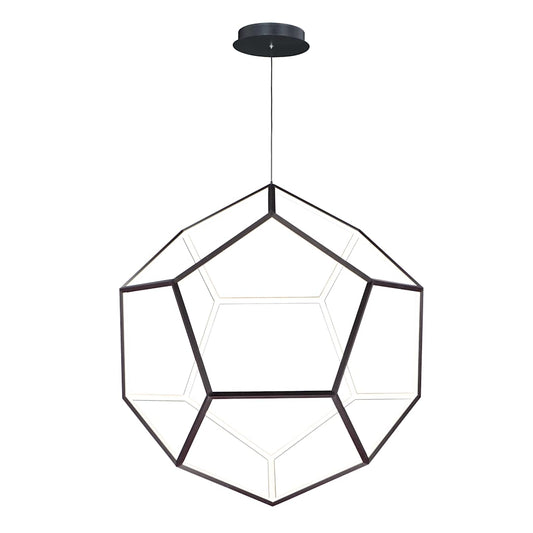 Penta 40" Wide LED Globe Chandelier