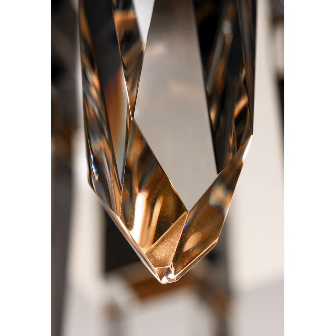 Quartz 10 Light 20" Wide LED Multi Light Pendant