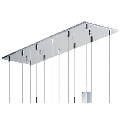 Quartz 12 Light 39" Wide LED Linear Pendant