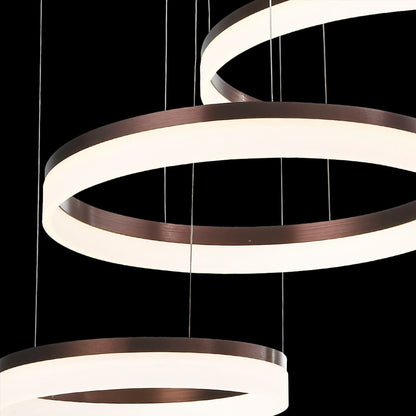 Minuta 3 Light 48" Wide LED Ring Chandelier