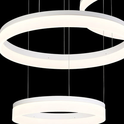 Minuta 3 Light 48" Wide LED Ring Chandelier