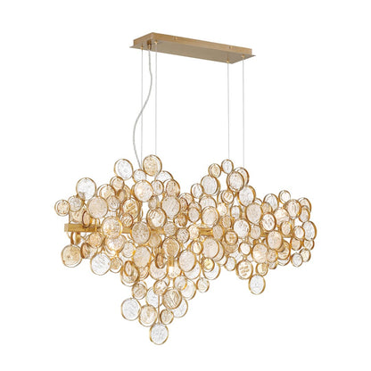Trento 12 Light 11" Wide Linear Chandelier