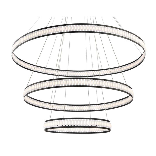 Forster 3 Light 60" Wide LED Ring Chandelier - 3 Tiers