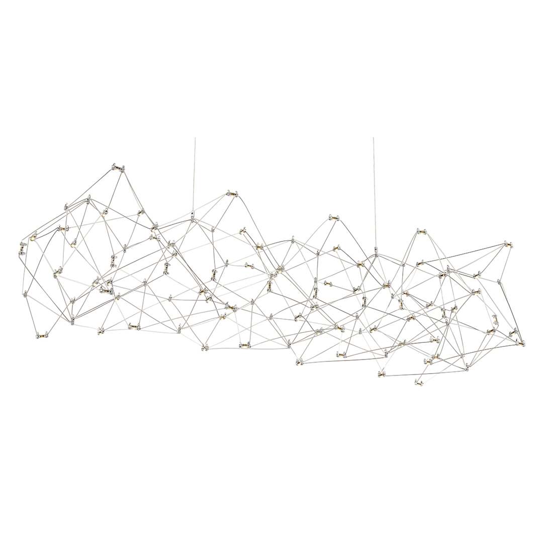 Leonardelli 65" Wide LED Abstract Chandelier