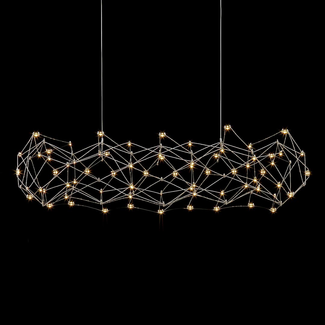 Leonardelli 65" Wide LED Abstract Chandelier