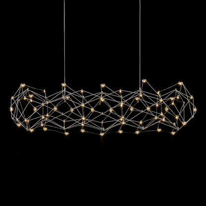 Leonardelli 65" Wide LED Abstract Chandelier