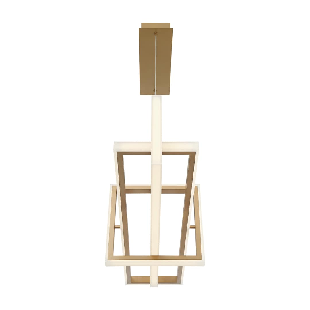 Bordo 3 Light 38" Wide LED Abstract Chandelier