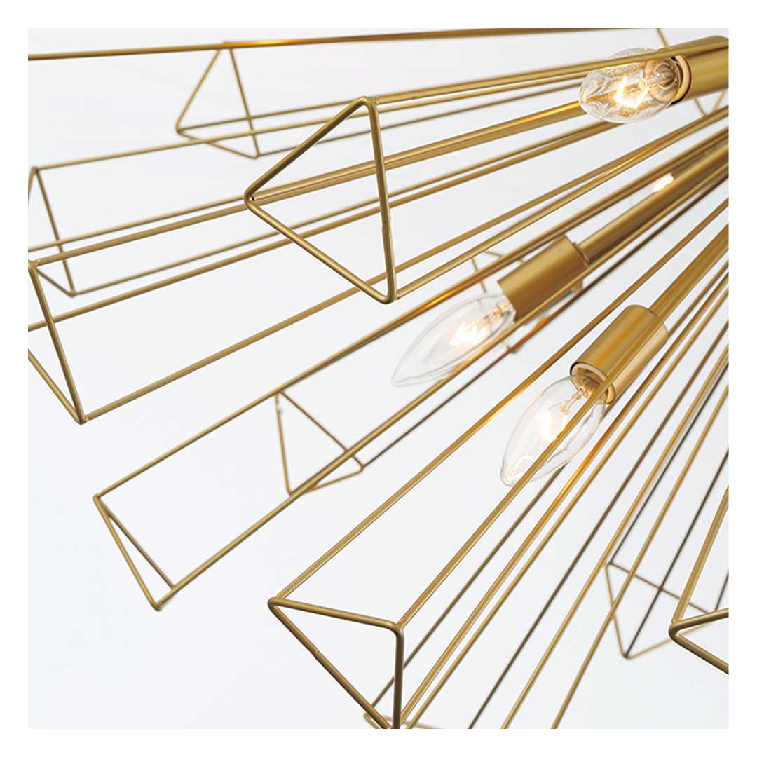 Dendelio 29 Light 41" Wide Sputnik Chandelier