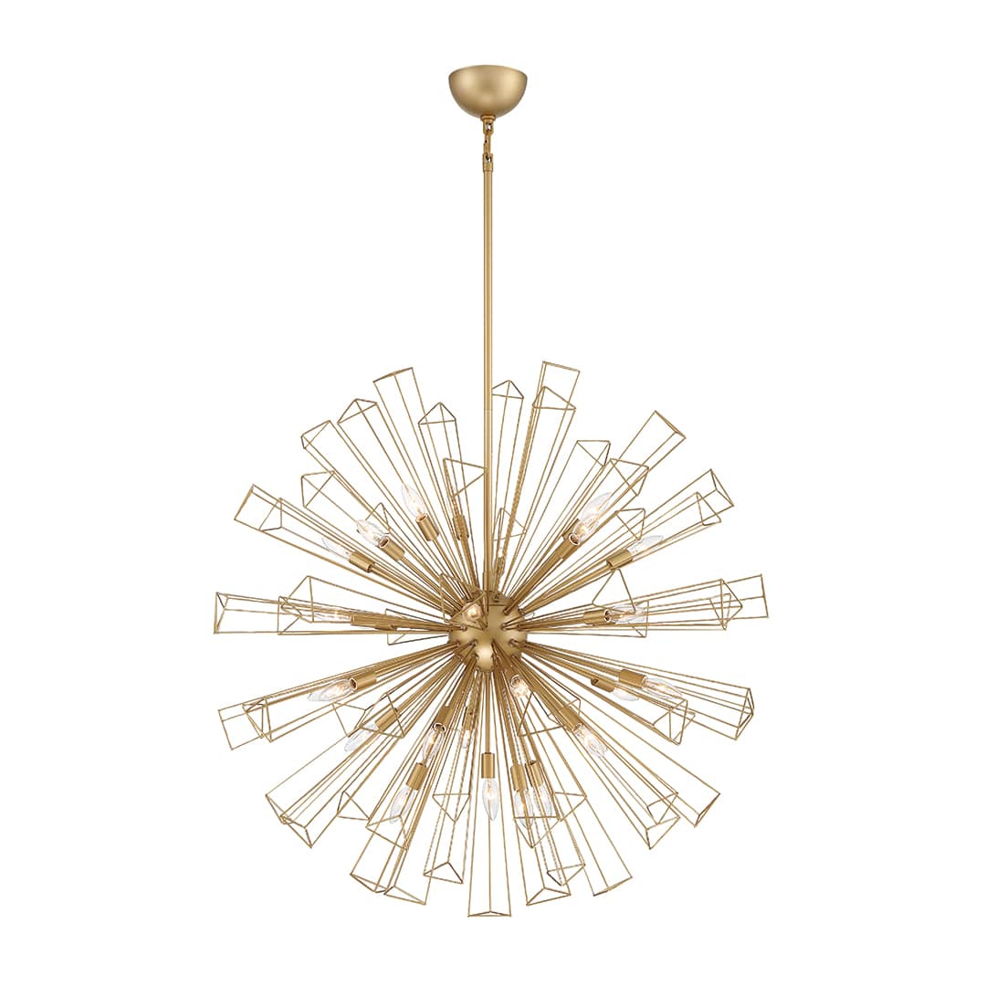 Dendelio 29 Light 41" Wide Sputnik Chandelier