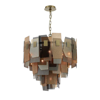 Cocolina 10 Light 24" Wide Abstract Chandelier
