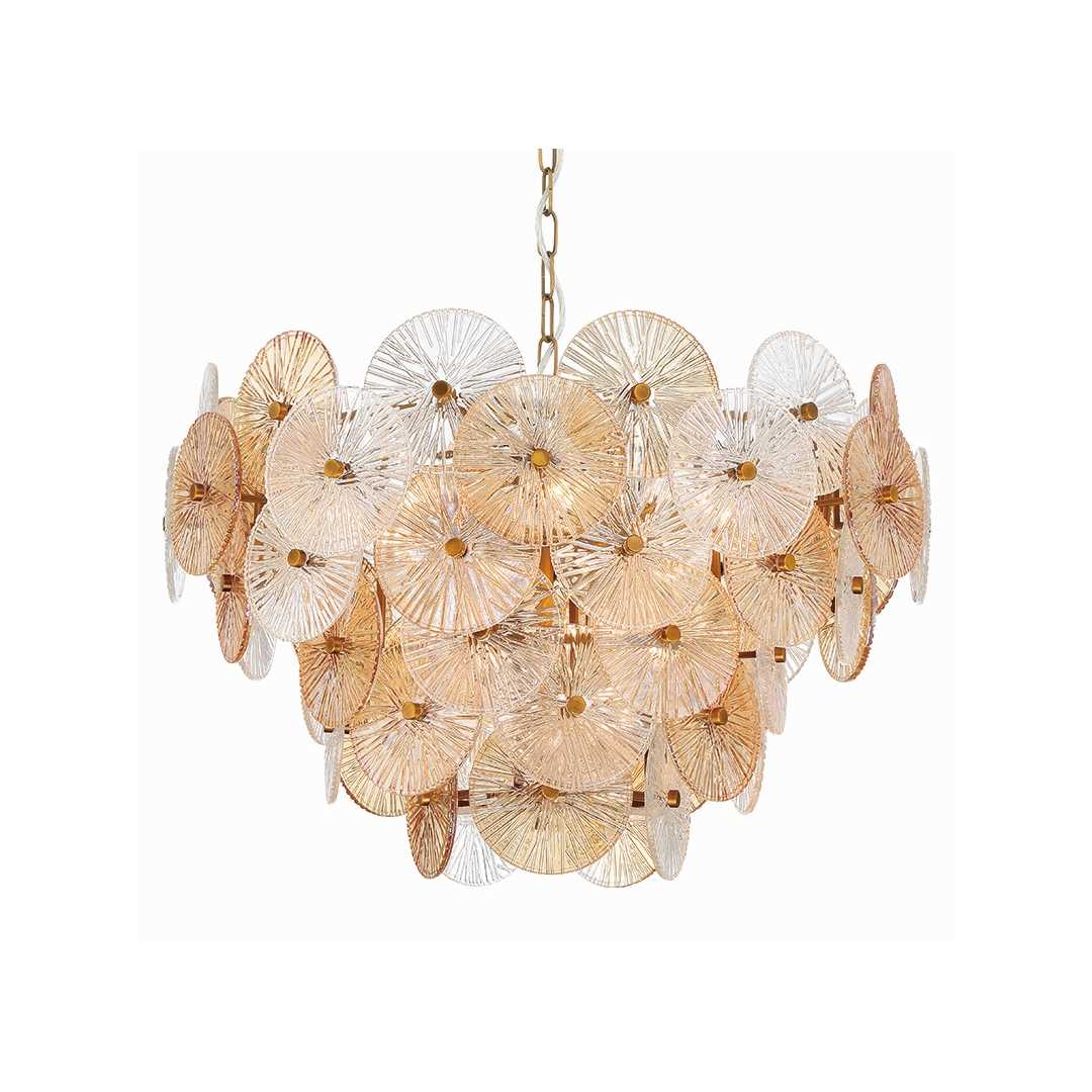 Sue-Anne 12 Light 30" Wide Abstract Pendant