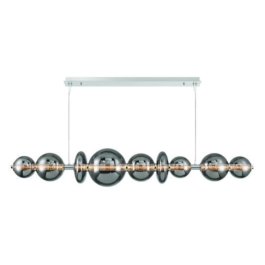 Atomo 74" Wide LED Linear Chandelier