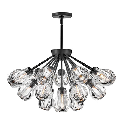 Elise 19 Light 27" Wide Abstract Pendant