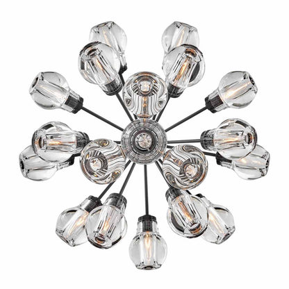 Elise 19 Light 27" Wide Abstract Pendant