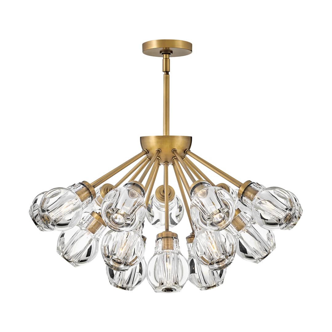 Elise 19 Light 27" Wide Abstract Pendant