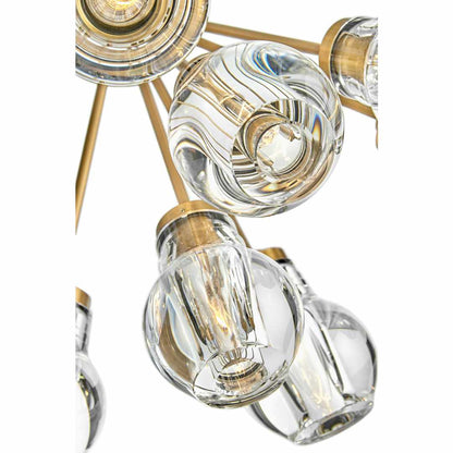 Elise 19 Light 27" Wide Abstract Pendant