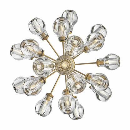 Elise 19 Light 27" Wide Abstract Pendant