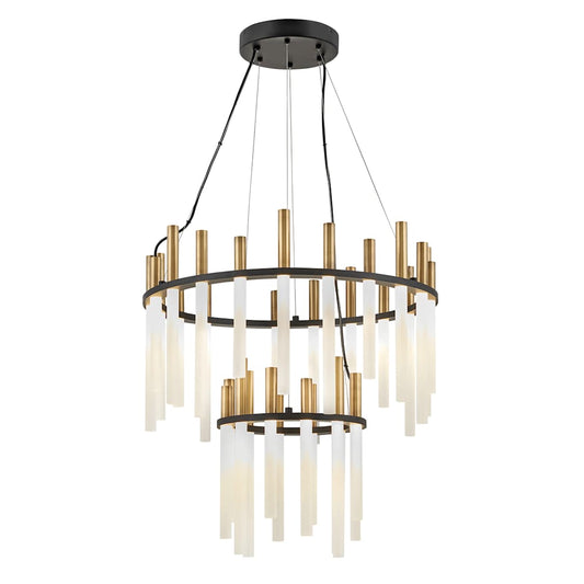 Echo 32 Light 26" Wide LED Ring Chandelier
