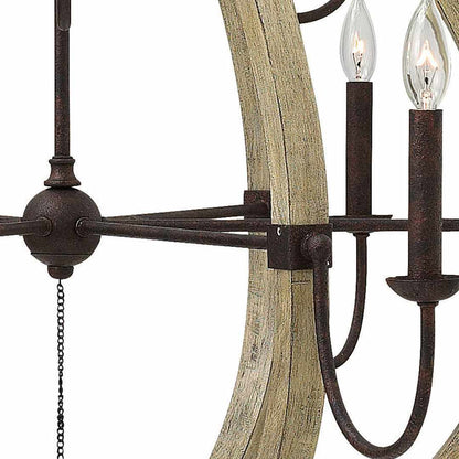 9 Light 2 Tier Chandelier from the Middlefield Collection