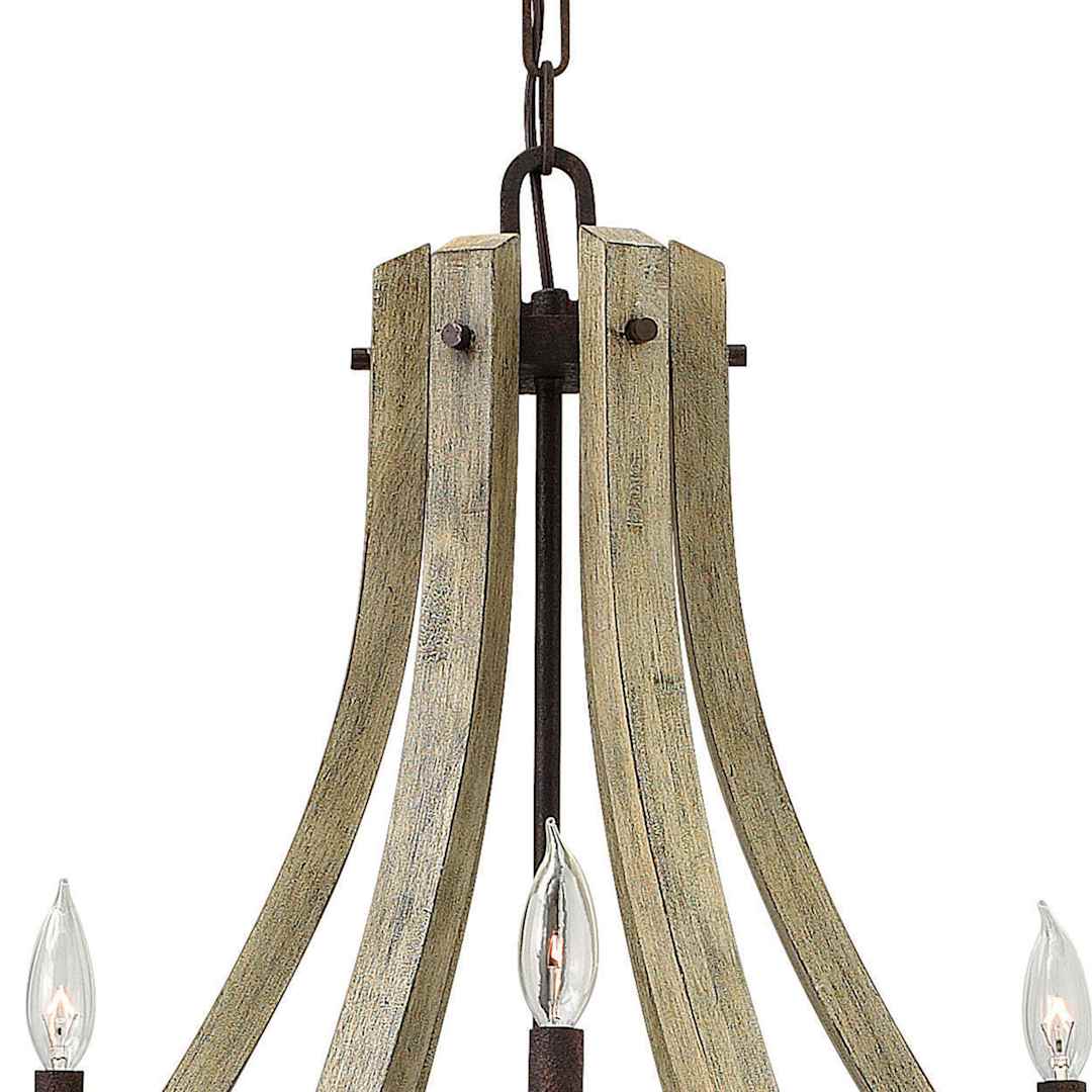 9 Light 2 Tier Chandelier from the Middlefield Collection