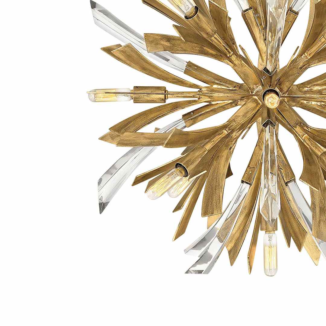 Vida 13 Light 22" Wide Abstract Chandelier