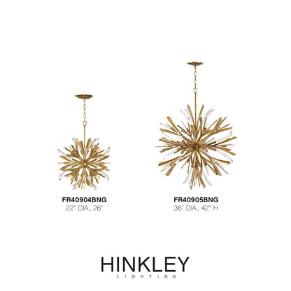 Vida 13 Light 22" Wide Abstract Chandelier