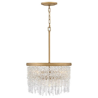 Rubina 4 Light 18" Wide Crystal Pendant
