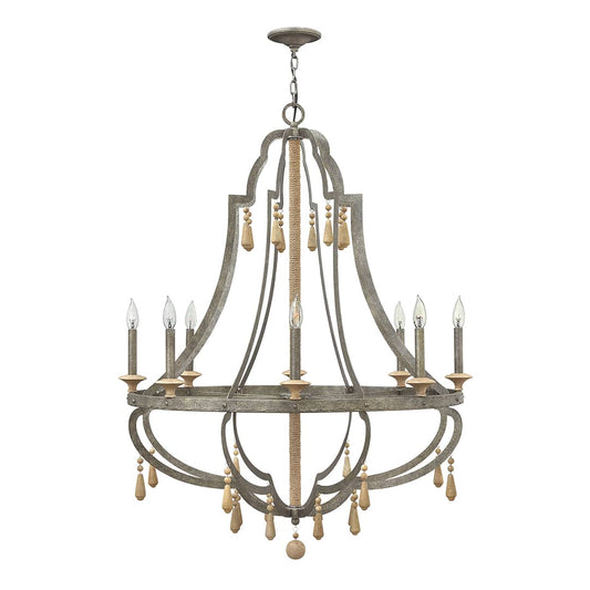 8 Light 1 Tier Chandelier from the Cordoba Collection