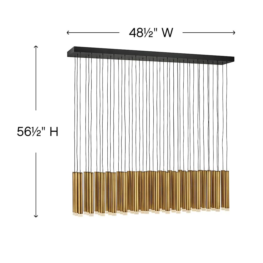Harmony 45 Light 48" Wide LED Multi Light Pendant