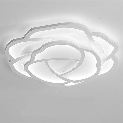 Flower Shapes Dimmable LED Modern Ceiling Lights Flush Mount Lighting