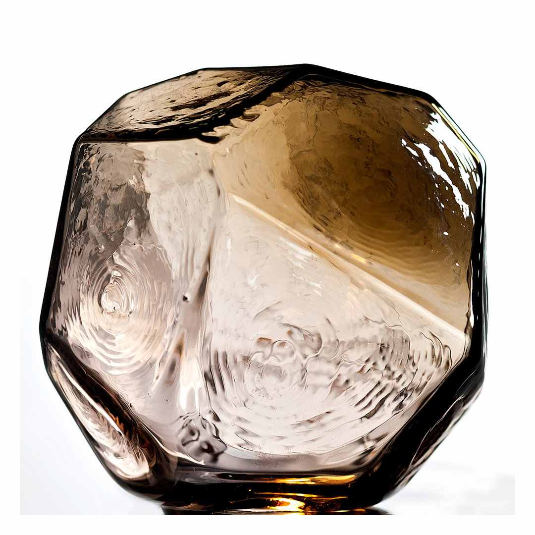 Gem 20" Wide 3 Light Hand Blown Glass LED Pendant