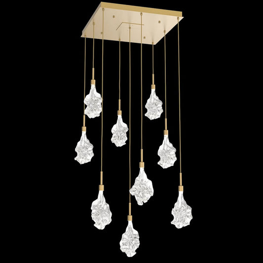 Blossom 9 Light 27" Wide LED Multi Light Pendant