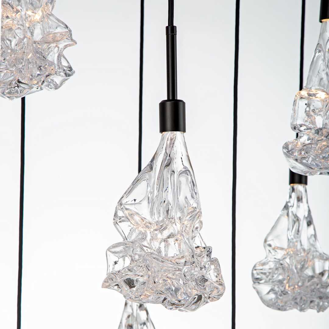 Blossom 9 Light 27" Wide LED Multi Light Pendant
