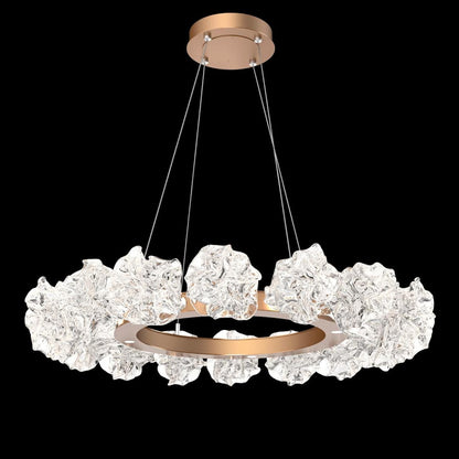 Blossom 30 Light 50" Wide LED Ring Chandelier