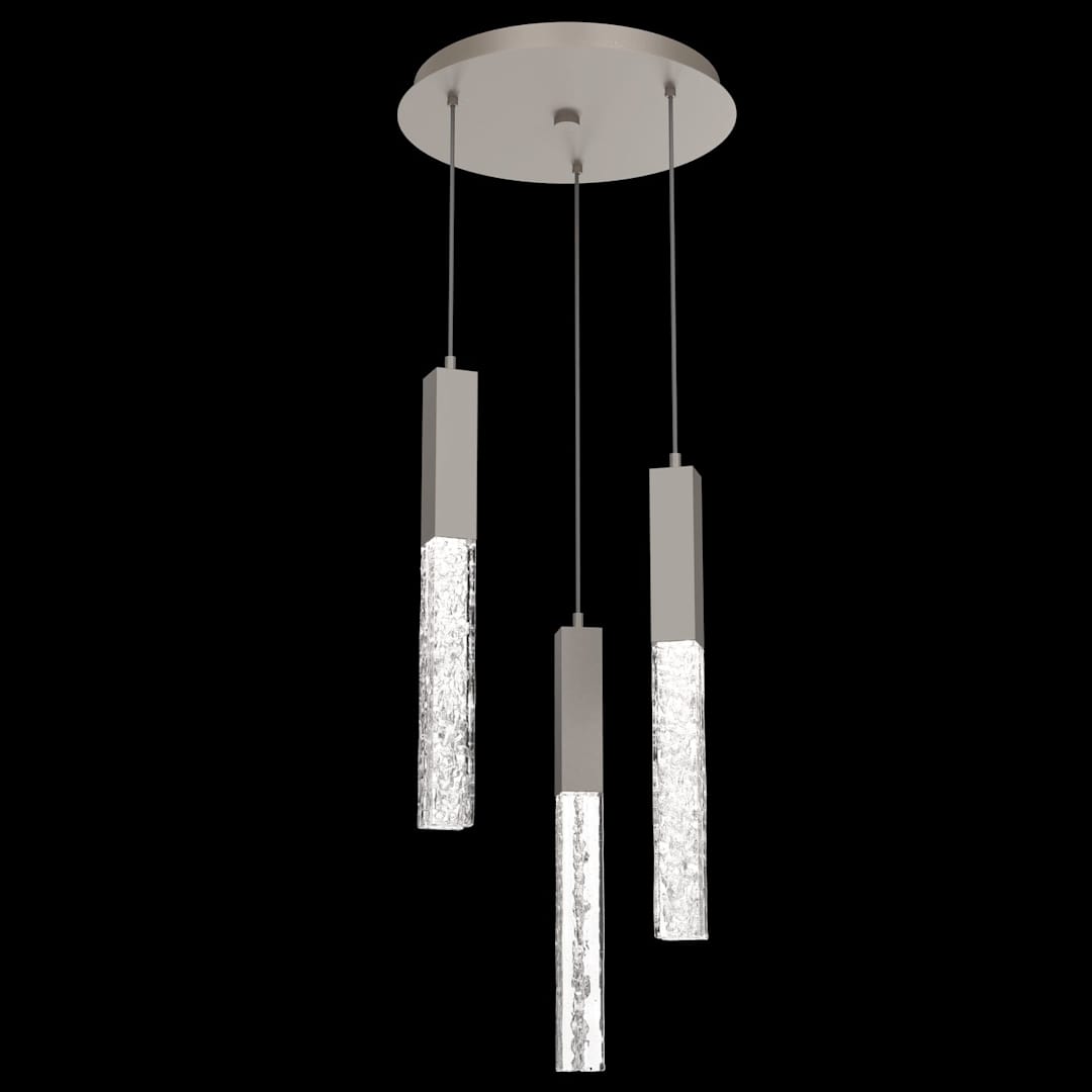 Axis 3 Light 16" Wide LED Multi Light Pendant