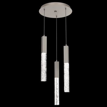 Axis 3 Light 16" Wide LED Multi Light Pendant