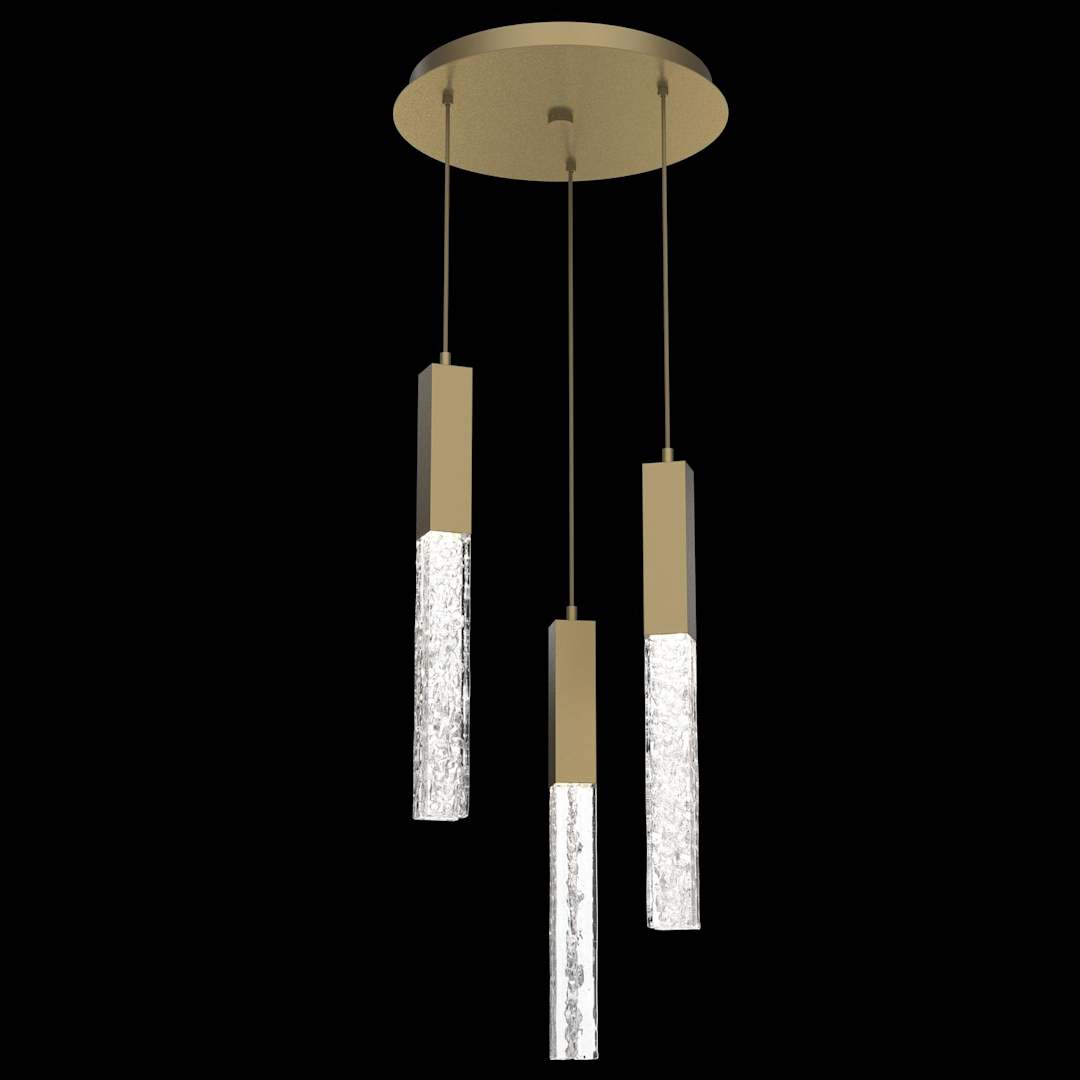 Axis 3 Light 16" Wide LED Multi Light Pendant