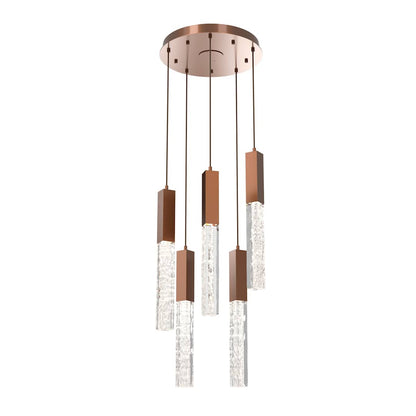 Axis 5 Light 16" Wide LED Multi Light Pendant