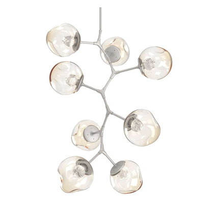Luna 32" Wide LED Crystal Abstract Chandelier