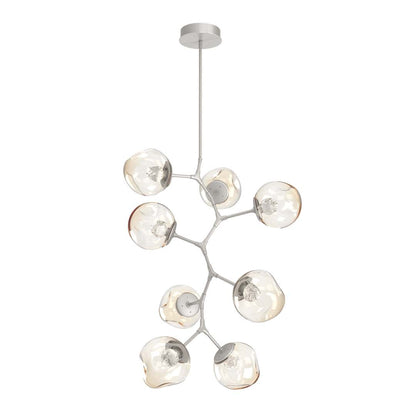 Luna 32" Wide LED Crystal Abstract Chandelier