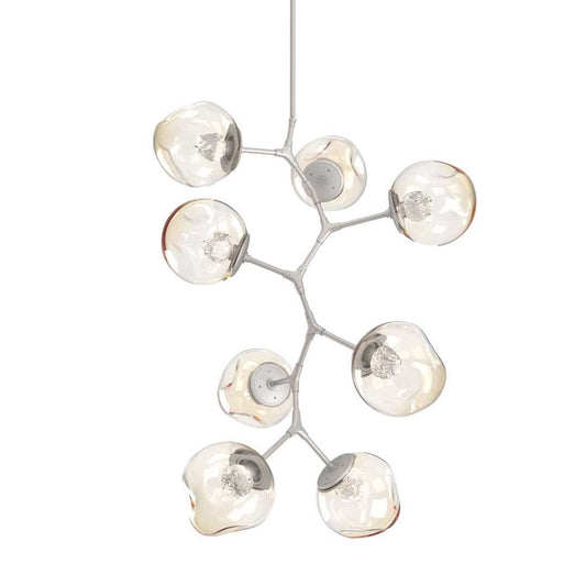 Nebula 8 Light 33" Wide LED Abstract Chandelier - 2700K